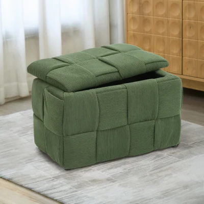 The Range Harley Storage Bench - Green