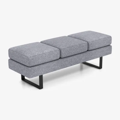 The Range Upholstered Reception Bench