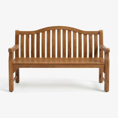 The Range Royalcraft MARIA 2-Seater Bench (1500mm) - Natural wood