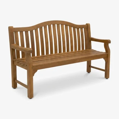 The Range MARIA Large 3-Seater Bench  - Natural wood
