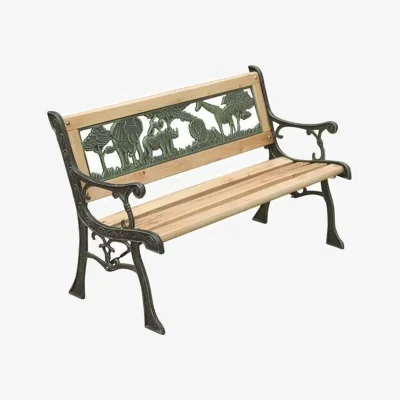 The Range Kids 2 Seater Bench  - Brown