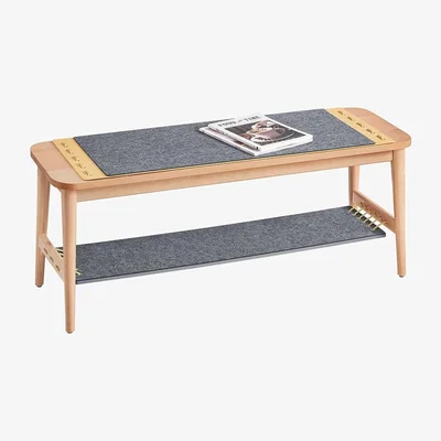The Range Bench Bed End Stool - Neutral