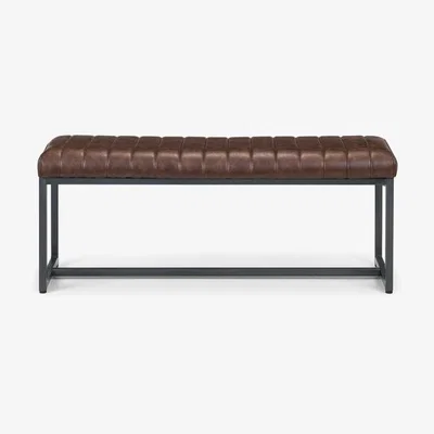 The Range Brooklyn Bench - Brown