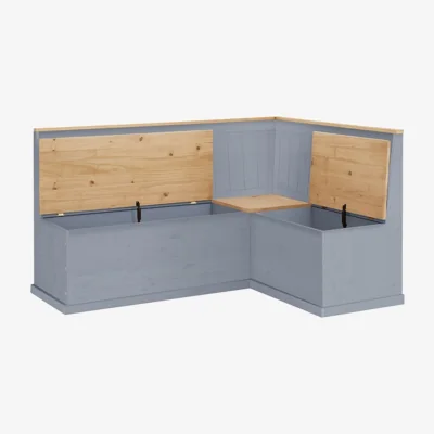 The Range Sara corner Bench S - Grey Wax