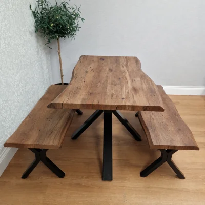 The Range Texas 140 + 2 Benches - Grey