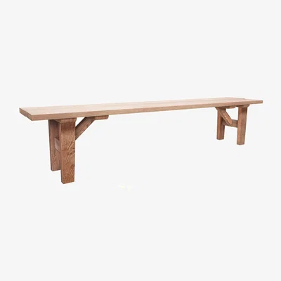 Sofa.com Kingsley Large Bench in Natural Oak