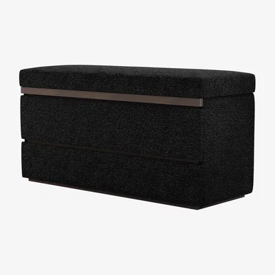 Sofa.com Hardy Bedside Chest of Drawers in Ashford Textured Boucle - sofa.com