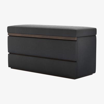 Sofa.com Hardy Bedside Chest of Drawers in Arctic Seal Easy Cotton - sofa.com