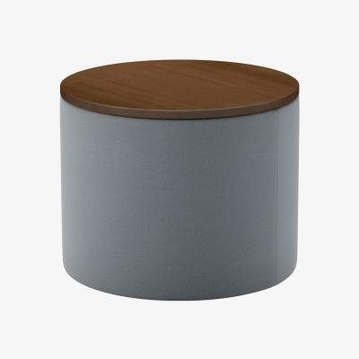 Sofa.com Ringo Storage Drum in Sealion Smart Cotton - sofa.com