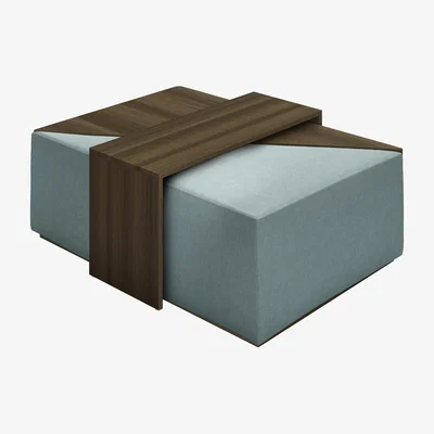 Sofa.com Astaire Modular Coffee Table Set Footstool in Holkham Norfolk Cotton - sofa.com