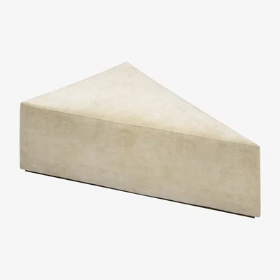 Sofa.com Astaire Upholstered Coffee Table Footstool in Apollo Easy Care Velvet - sofa.com
