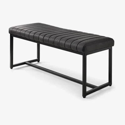Teddy Beau Julain Bowen Soho Bench in Antique Black