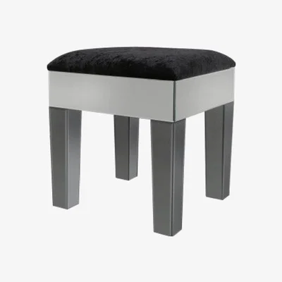 Teddy Beau Deco Home Otto Mirror Smoked Stool