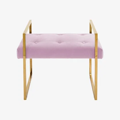 Tobias Oliver Jonathan Adler I Beaumont Bench I Lavender