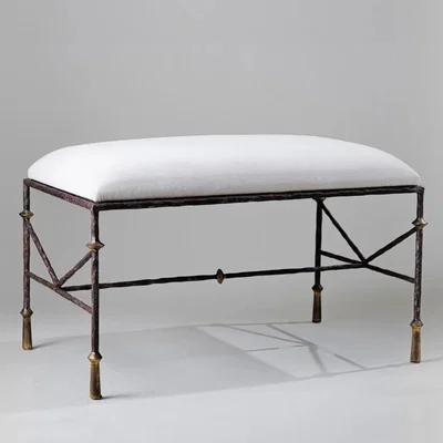Tobias Oliver Porta Romana | Stanley Dressing Table Bench
