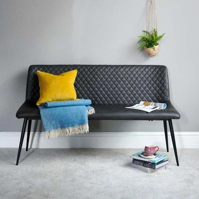 Woods Furniture Ripley Dining Bench - Grey
