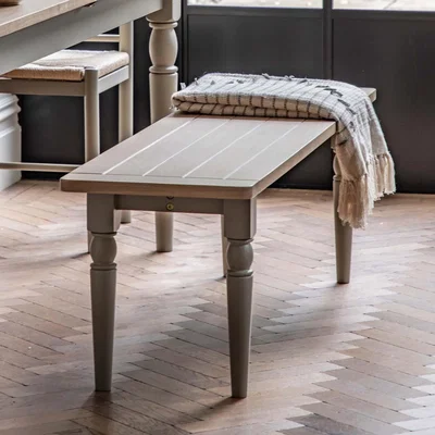 Woods Furniture Harrogate Dining Bench in Prairie