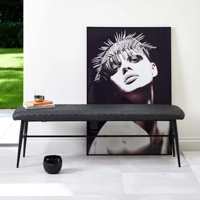 Woods Furniture Ripley Flat Bench - Grey