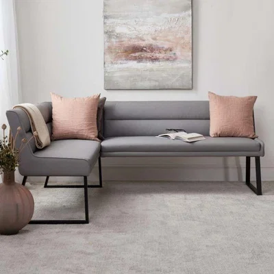 Woods Furniture Paulo Corner Dining Bench - Right Hand Facing