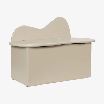 Westwing Kids Wooden Bench Slope with Storage Space