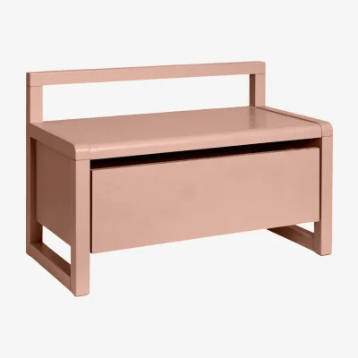 Westwing Kids Wooden Bench Little Architect with Storage