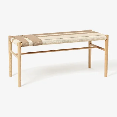 Westwing Ash Wood Bench Mani