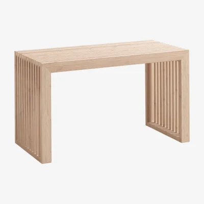 Westwing Bamboo Wood Bench Rib