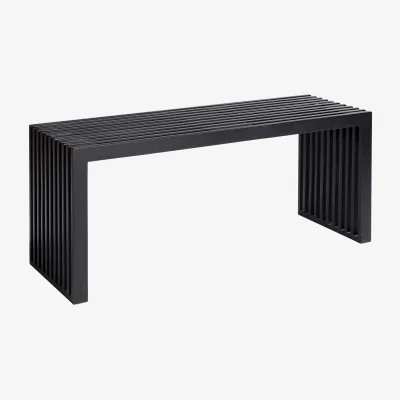 Westwing Mahogany Wood Bench Rib