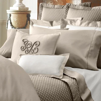Amara Ralph Lauren Home - Langdon Duvet Cover - Cape Tan - King