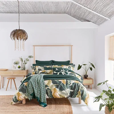 Amara Ted Baker - Urban Forager Duvet Cover - Basil - King