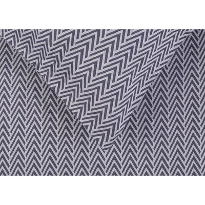 Heal's Heal's Herringbone Navy King Duvet Cover - Heal's UK Bedroom Furniture