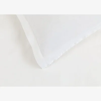 Heal's Heal's Washed Linen White Duvet Cover King