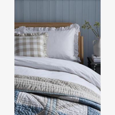 John Lewis John Lewis Texture Frill Cotton Bedding