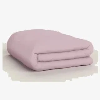 Marks & Spencer M&S Comfortably Cool Lyocell Rich Duvet Cover - 5FT - Dusty Pink, Dusty Pink,Navy,Light Grey,Taupe,Powder Blue,Cream,White,Light Mauve,Dark Grey