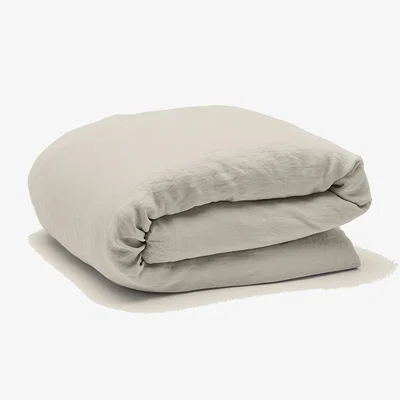 Marks & Spencer Bedfolk Pure Linen Duvet Cover - 5FT - Clay, Clay