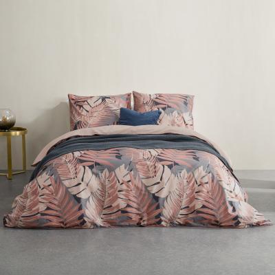 Made.com Jangala Cotton Duvet Cover + 2 Pillowcases, King, Pink