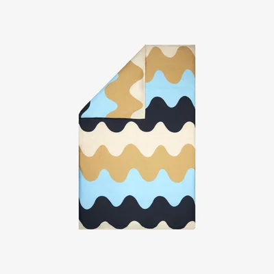 Made in Design Lokki duvet cover 240 x 220 cm by Marimekko Blue