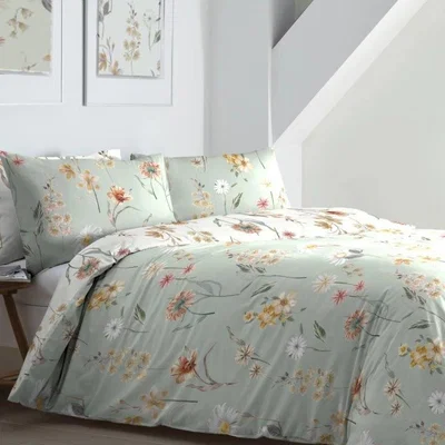 Downtown Appletree Verity Duvet Cover Set - King, Cotton