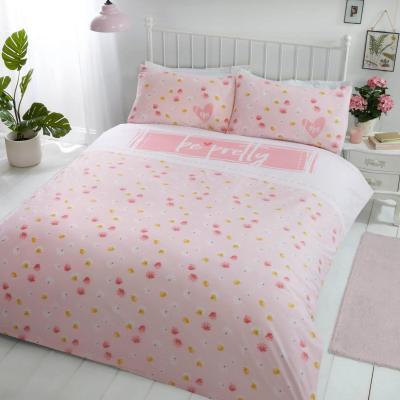 The Range Be Pretty Duvet Cover Set - Pink / King