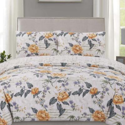 The Range Classic Oriental Floral Duvet Cover Set - Multi - White/Multi / King