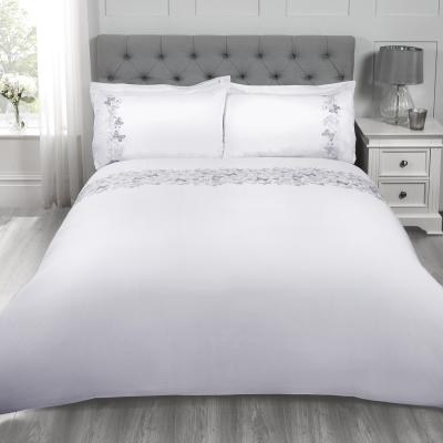 The Range Mariella Butterfly Duvet Cover and Pillowcase Set - White / King