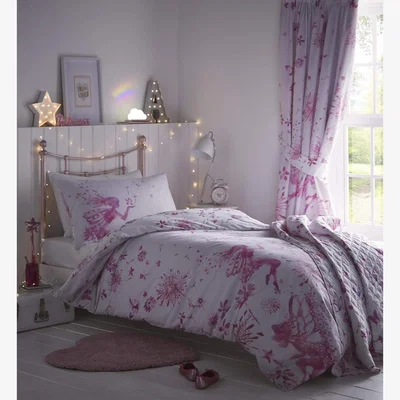 The Range Fairy Princess Duvet Cover Set - Pink / King