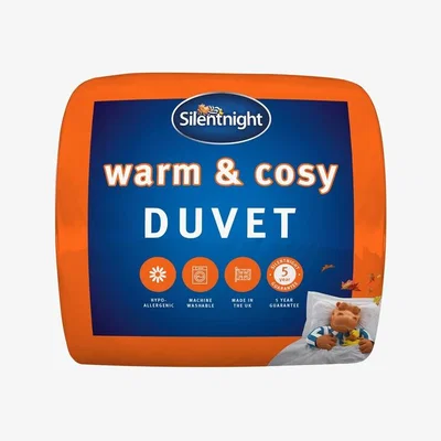 The Range Silentnight Warm & Cosy 15 Tog Duvet - King size