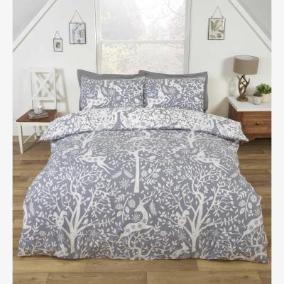 The Range Tatton Duvet Cover Set - Grey / King