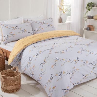 The Range Dreamscene Blossom Bird Duvet Cover with Pillowcases - Blue / King