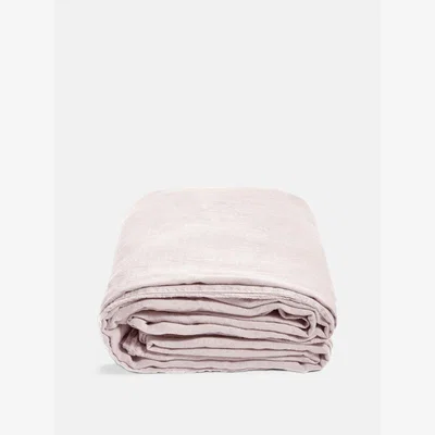 Soho Home Luna Linen Duvet Cover, Light Pink, King