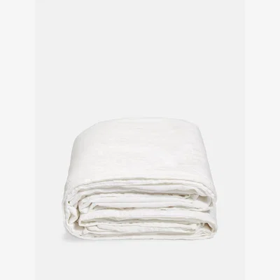 Soho Home Luna Linen Duvet Cover White, King