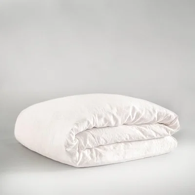 Tobias Oliver de Le Cuona | Pure Piped Duvet Cover White King