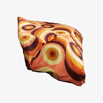 Wolf & Badger Brown / Yellow / Orange Sunset Suite Duvet Cover In King Size Uk King Weirdstock
