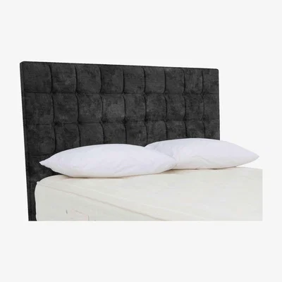 Furniture Village Hypnos - Naphill Floor Standing Headboard - King Size - Daytona Coal